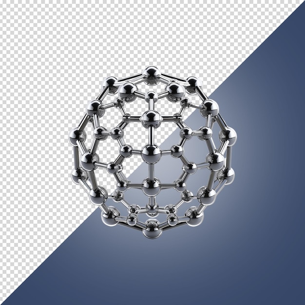 PSD nanostruktur, isoliert auf weißem