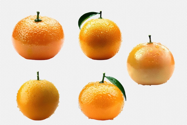 PSD naranja fruta png