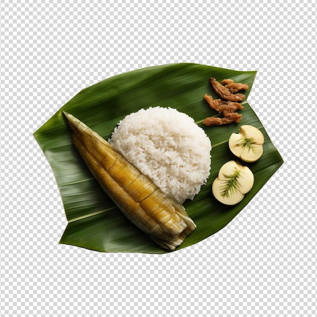 Nasi aislado en blanco