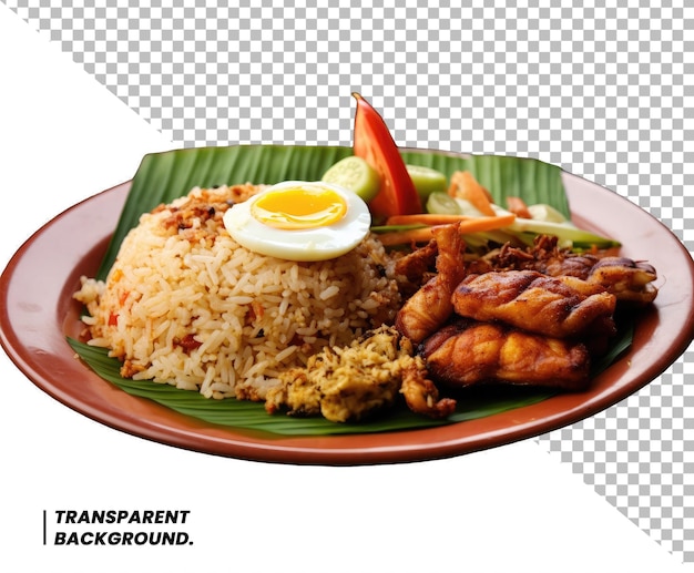 Le nasi goreng de riz frit asiatique