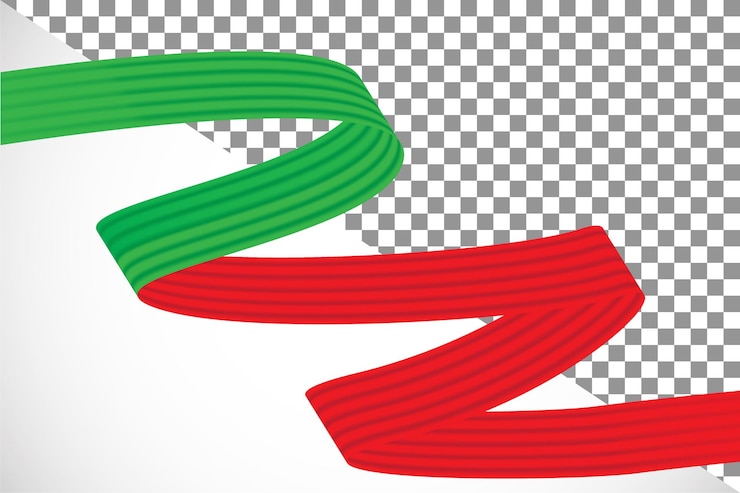 PSD nastro 3d della bandiera portoghese-9