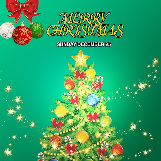 Natal modelo de cartaz partido