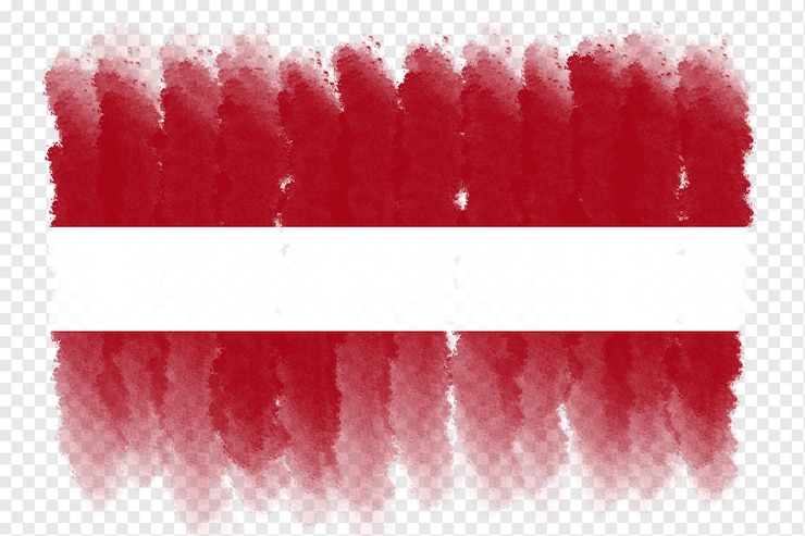 PSD national flag of austria design template transparent austria flag brush stroke flag