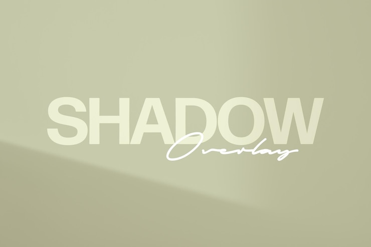 PSD natural shadow overlay