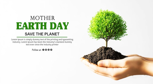 Nature Conservation Mother Earth Day Designs