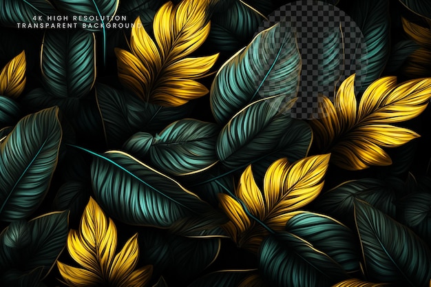 PSD nature's essence leaf background collection erhöhen sie designs mit lebendigen 3d-renderings