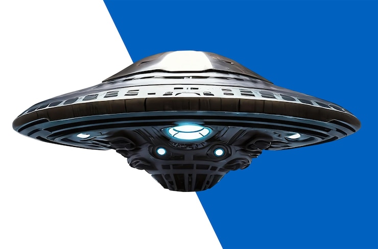 PSD una nave espacial intergaláctica futurista