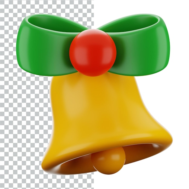 Navidad en 3D Ilustración de diseño de representación de íconos en 3D