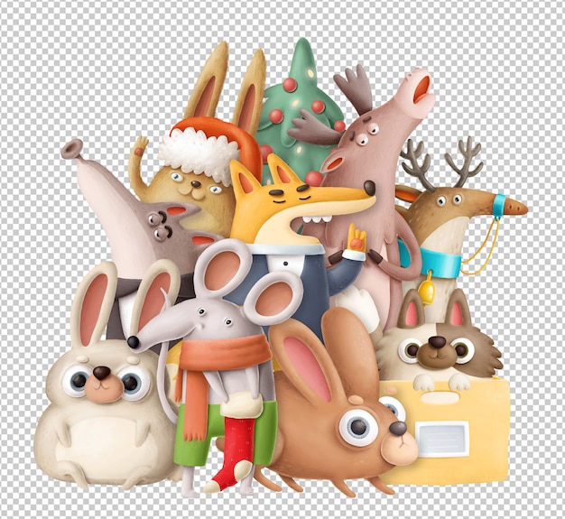 Navidad Animales