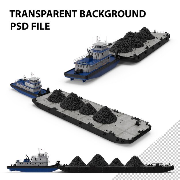 PSD navire de charbon png