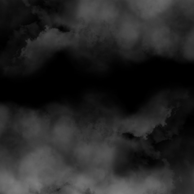 Nebel-Asset-Vorlage mit dunklem Hintergrund