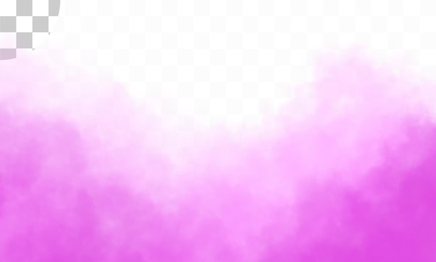 Nebel oder Rauch isoliert transparenter Trübungsnebel mit Spezialeffekt oder Smoghintergrund
