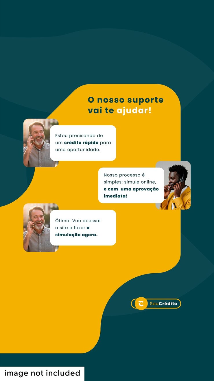 PSD necesita un crédito rápido nuestro apoyo está aquí para ayudar a la historia plantilla de volante editavel