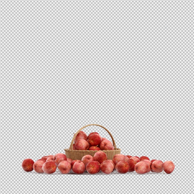 nectarina render 3D