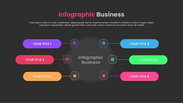 negocio de infografía