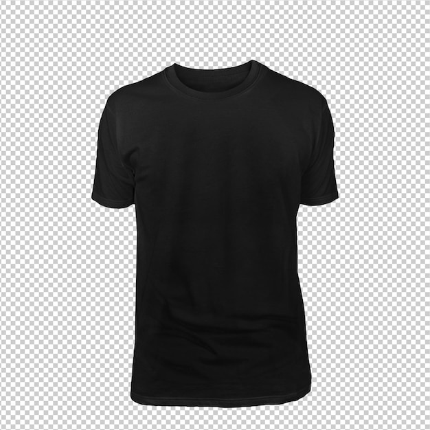 PSD negro camiseta