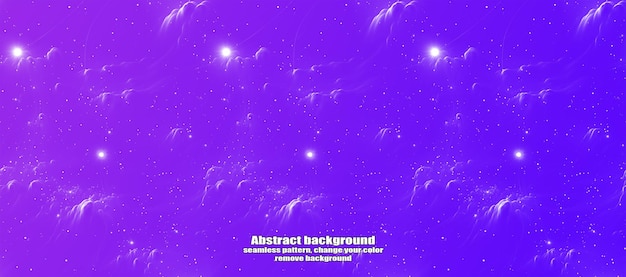 Nekonečná abstraktní textura blesků a hvězd s izolovaným barevným pozadím