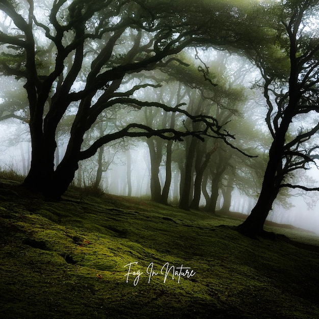 nella natura Morning Ai Generare nebbia