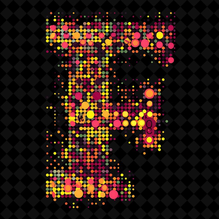 PSD neon alfabeto e números coleção png glowing typography elemento de design para arte gráfica moderna