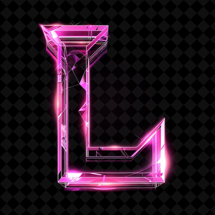 PSD neon alfabeto y números colección png glowing typography elemento de diseño para arte gráfico moderno