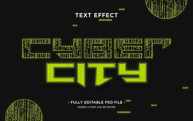 PSD neon-cyberstyle-text