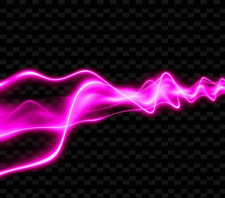 PSD neon pulse pulses brilhantemente combinando neon green e hot pink a textura de luz inspirada no y2k neon
