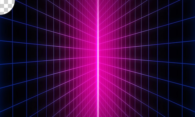 Neon-Retro-Rasterhintergrund