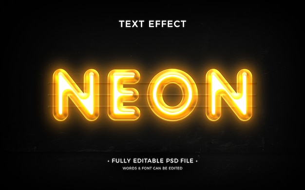 Neon-Text-Effekt