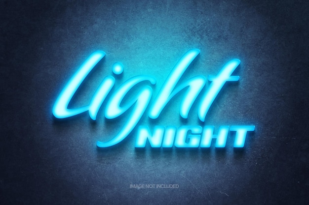 Neonlicht-signage-logo-mockup