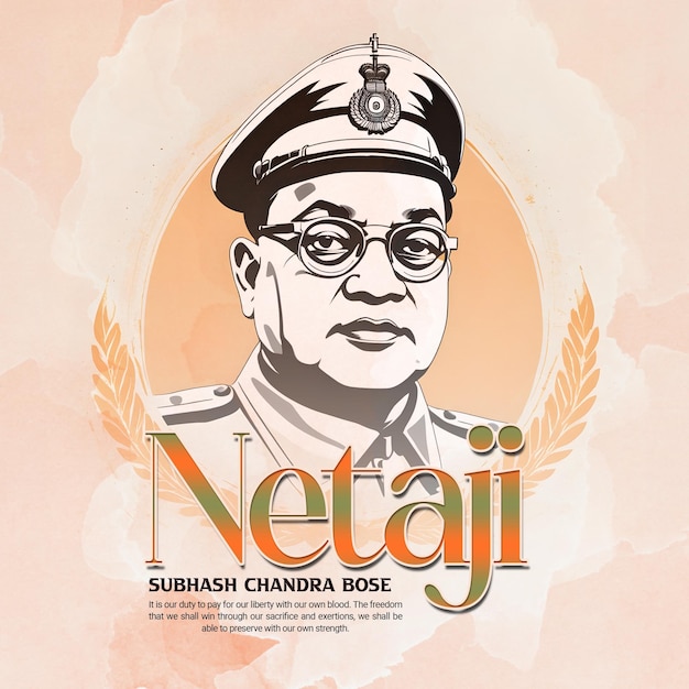 Netaji Subhas Chandra Bose en las redes sociales