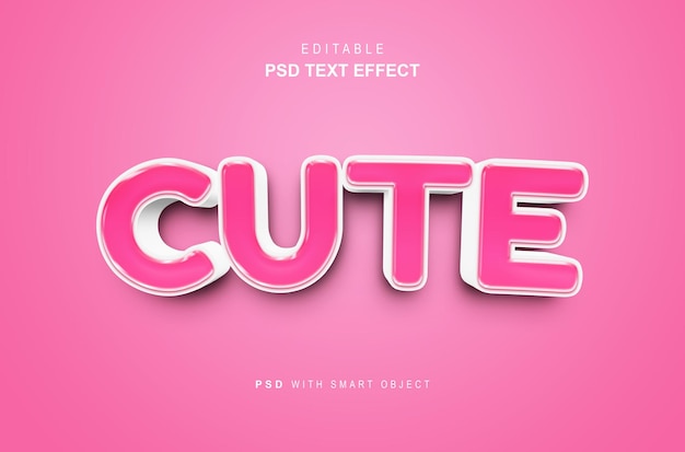 Netter Textstil-Effekt