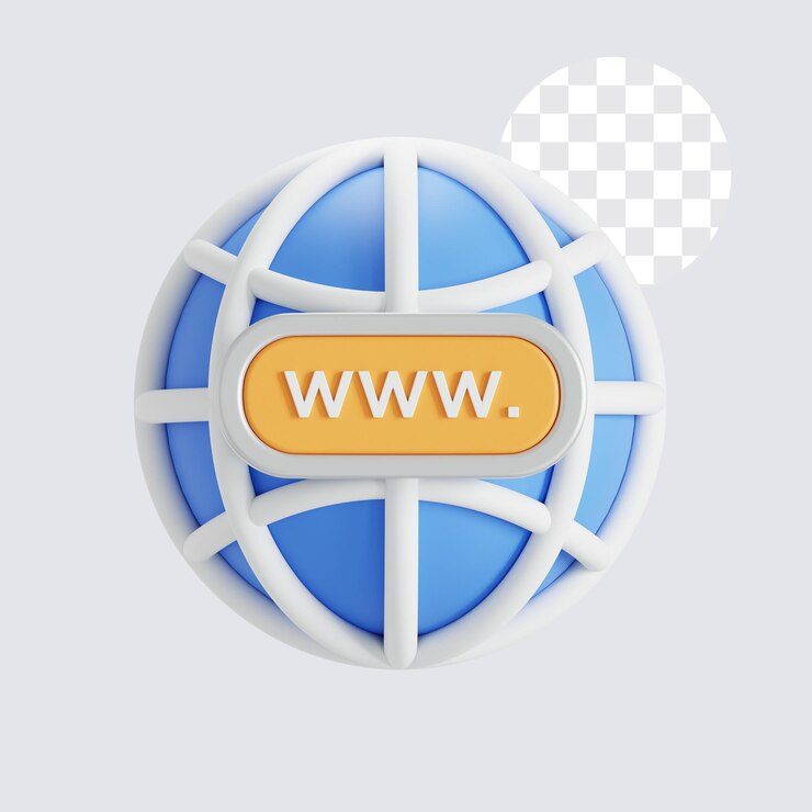 PSD netzwerk-symbol der website