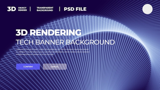 Netzwerkkonzept hitech Illustration mit verschiedenen Technologie-Banner