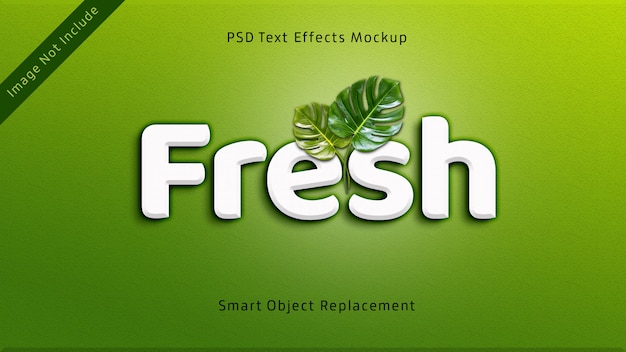 Neues 3D-Text-Effekt-Modell