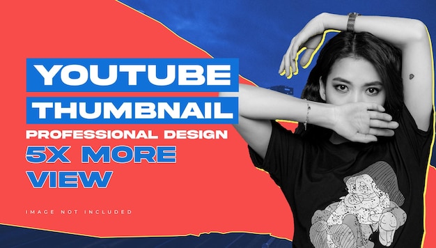 neues attraktives YouTube-Thumbnail-Design