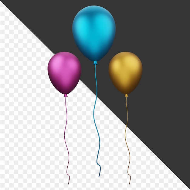 Neujahrsillustrationen in 3D