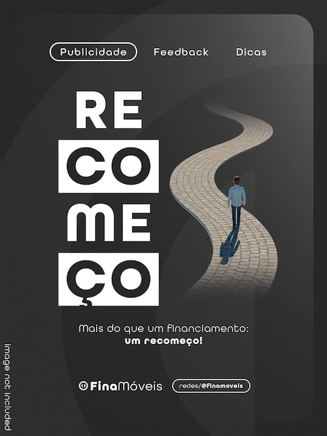 A New Beginning The Path to Homeownership post flyer template editavel