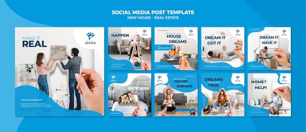 New House Immobilien Social Media Post