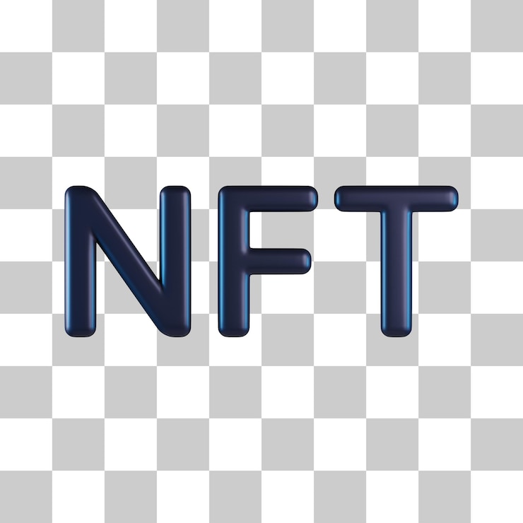 PSD nft 3d icon