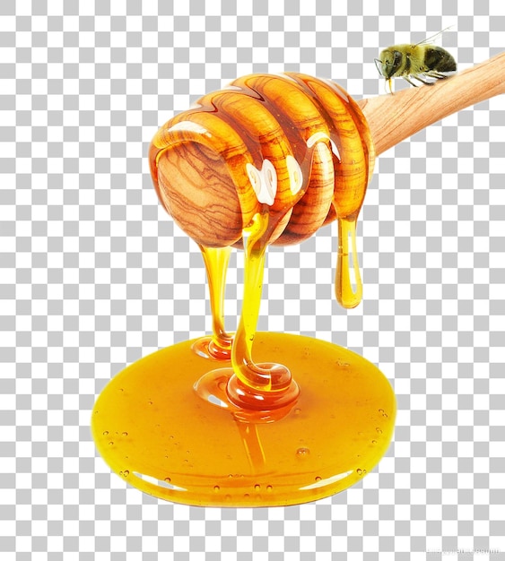 Un nid d'abeille qui coule