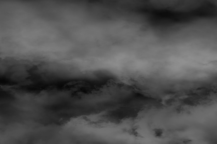 PSD niebla o nube de humo aislada