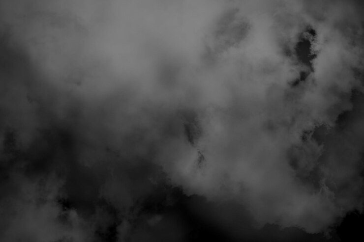 PSD niebla o nube de humo aislada
