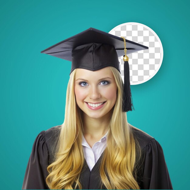 Niña con un clipboard y un diploma