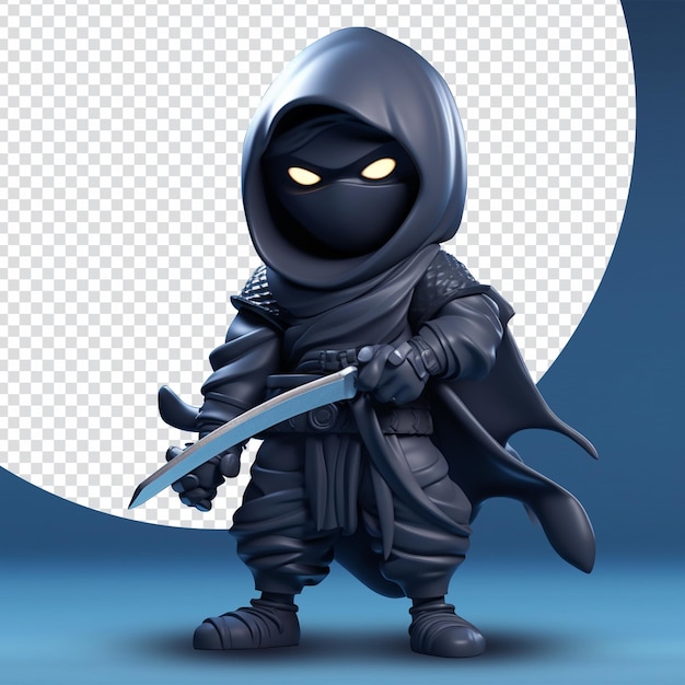 PSD ninja 3d avec sai