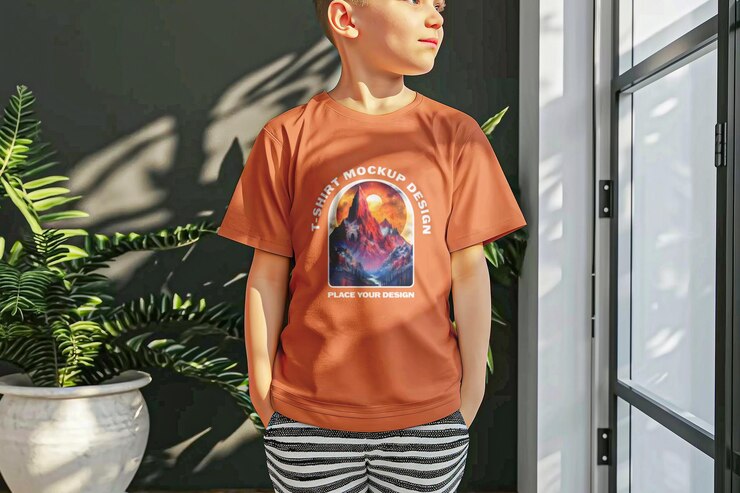un niño con una camisa