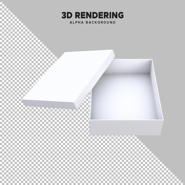 No se ha abierto la caja de renderización 3D
