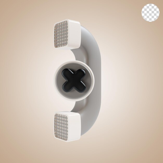 No hay icono de llamada 3D