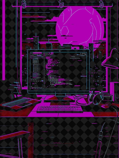 Noche de codificación escolar con una aplicación temática de Bitcoin Diseño de fondo de ilustración plana de tema de Bitcoin