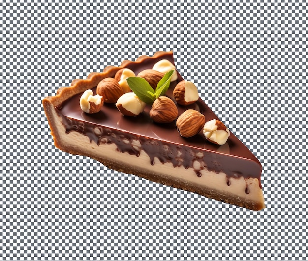Noisette Au Chocolat Frais Et Délicieux Isolée Sur Fond Transparent