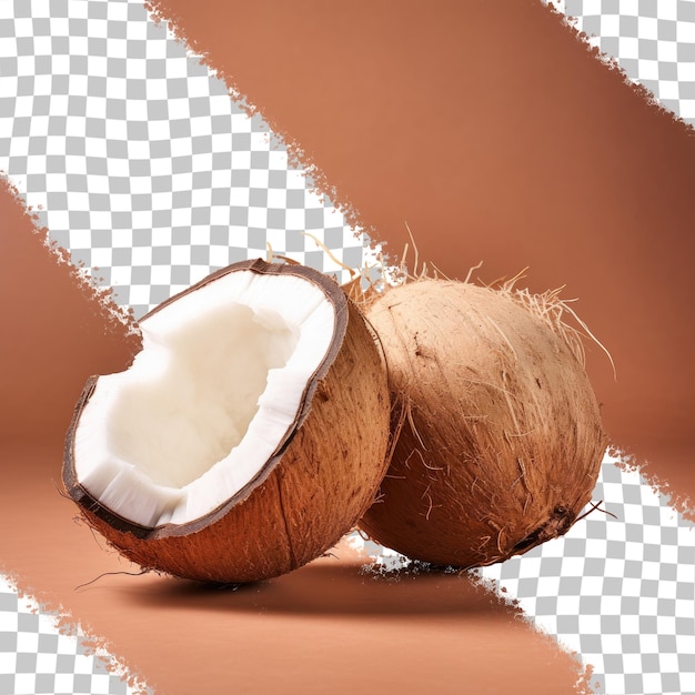 Noix De Coco Sur Fond Transparent